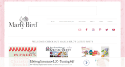 Desktop Screenshot of marlybird.com