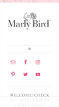 Mobile Screenshot of marlybird.com