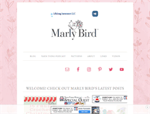 Tablet Screenshot of marlybird.com